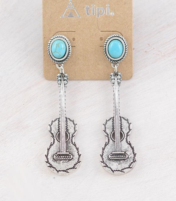 New Arrival :: Wholesale Tipi Brand Guitar Earrings