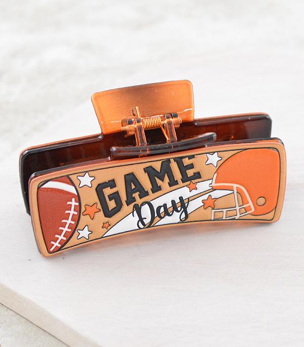 SPORTS THEME :: Wholesale Game Day Hair Claw Clip