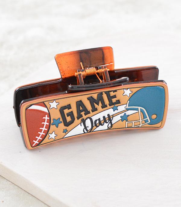 SPORTS THEME :: Wholesale Game Day Hair Claw Clip