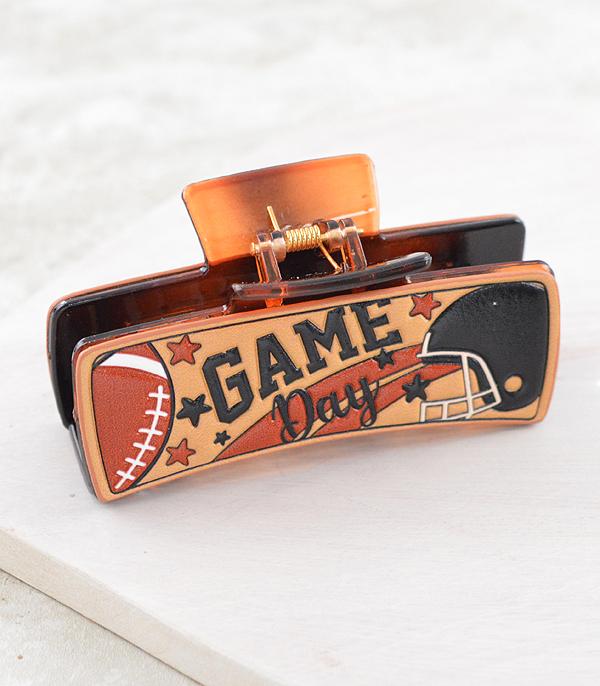 SPORTS THEME :: Wholesale Game Day Hair Claw Clip