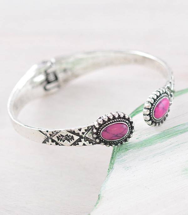 BRACELETS :: CUFF I BANGLE :: Wholesale Western Aztec Hinge Cuff Bracelet 