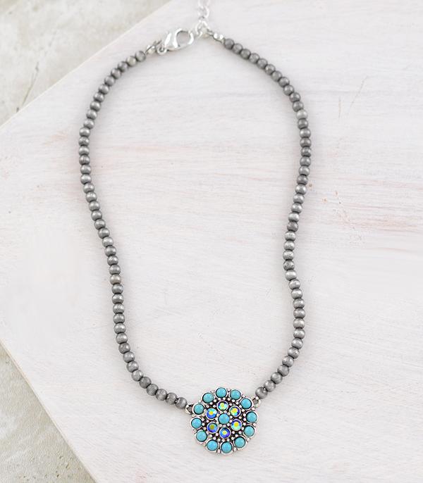 New Arrival :: Wholesale Western Navajo Pearl Choker Necklace