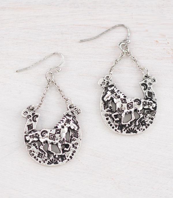 WHAT'S NEW :: Wholesale Western Horse Earrings