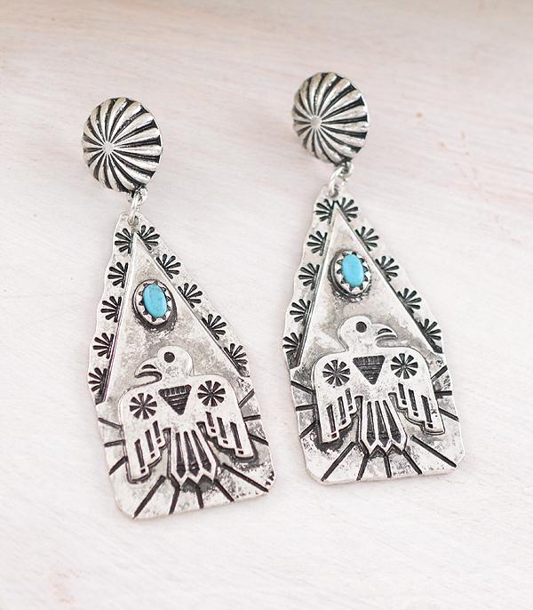 EARRINGS :: WESTERN POST EARRINGS :: Wholesale Tipi Brand Western Thunderbird Earrings