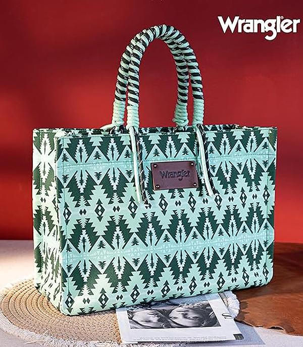 WHAT'S NEW :: Wholesale Wrangler Southwestern Canvas Tote