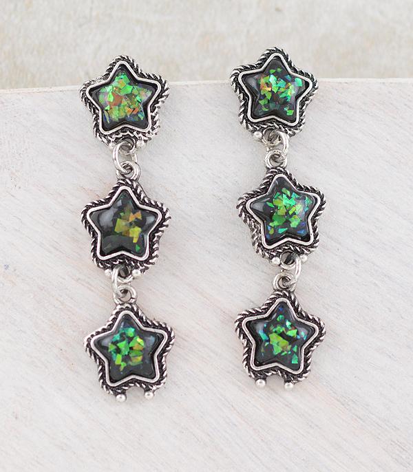 WHAT'S NEW :: Wholesale Western Star Drop Earrings