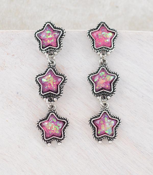 WHAT'S NEW :: Wholesale Western Star Drop Earrings