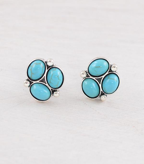 WHAT'S NEW :: Wholesale Western Turquoise Stud Earrings