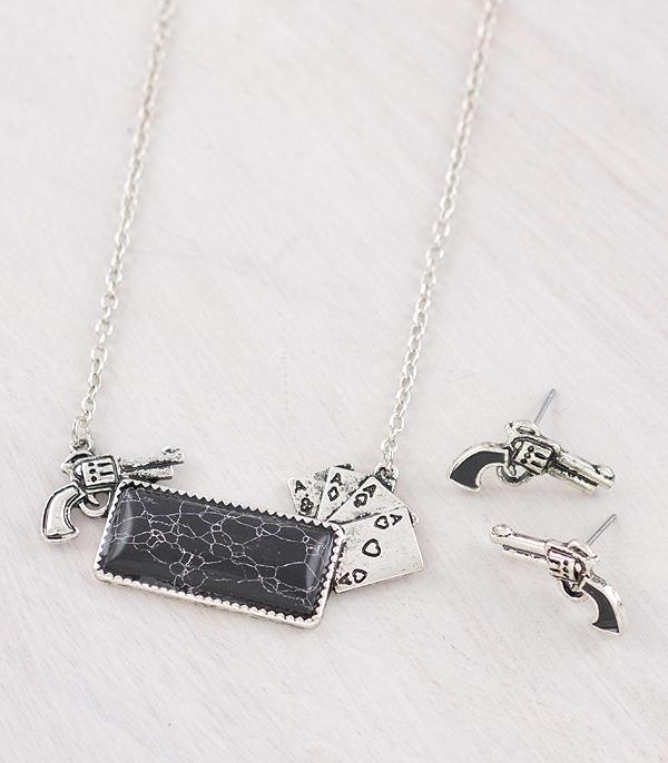 WHAT'S NEW :: Wholesale Western Pistol Bar Necklace