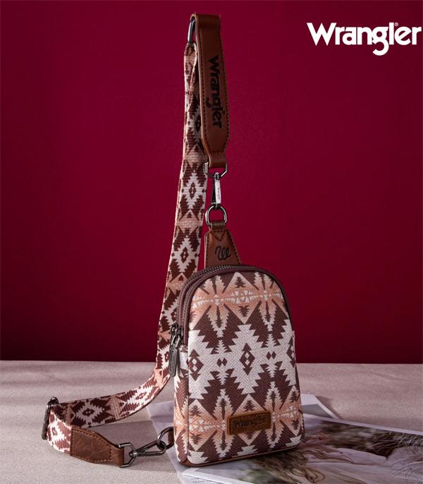 HANDBAGS :: BACKPACK l SLING BAG :: Wholesale Wrangler Aztec Sling Bag