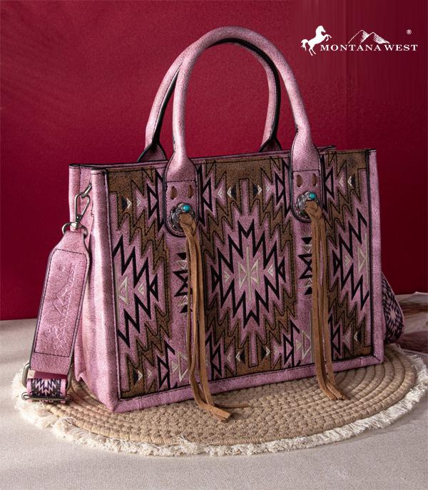 MONTANAWEST BAGS :: WESTERN PURSES :: Wholesale Montana West Aztec Concealed Carry Tote