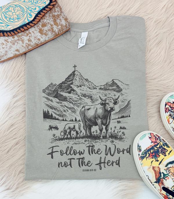 New Arrival :: Wholesale Follow The Word Not The Herd Tshirt