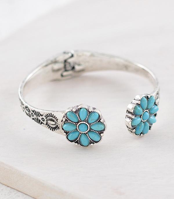 WHAT'S NEW :: Wholesale Western Turquoise Concho Cuff Bracelet