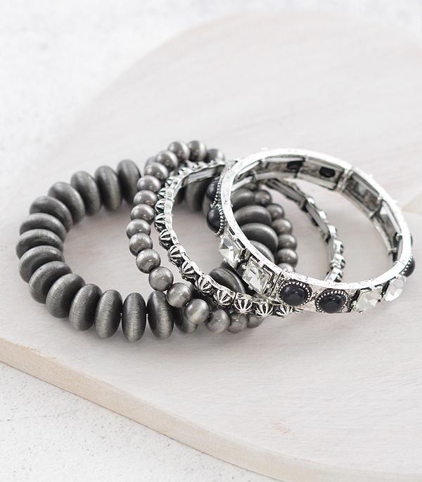 WHAT'S NEW :: Wholesale Western Navajo Pearl Bracelet Stack Set