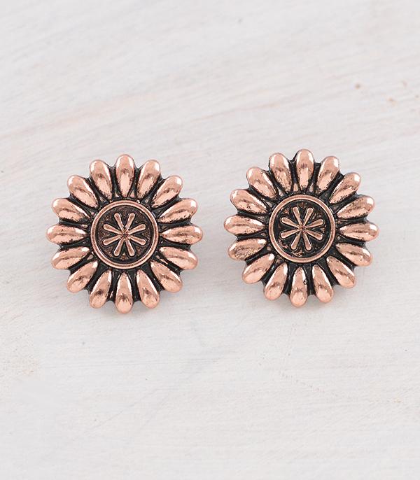New Arrival :: Wholesale Western Concho Earrings