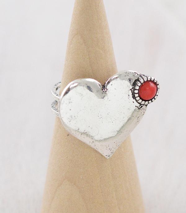 RINGS :: Wholesale Western Ace of Heart Ring