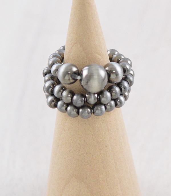 RINGS :: Wholesale Western Navajo Pearl Ring Set