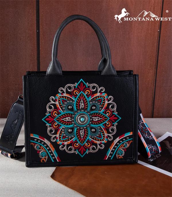 New Arrival :: Wholesale Montana West Mandala Tote Crossbody Bag