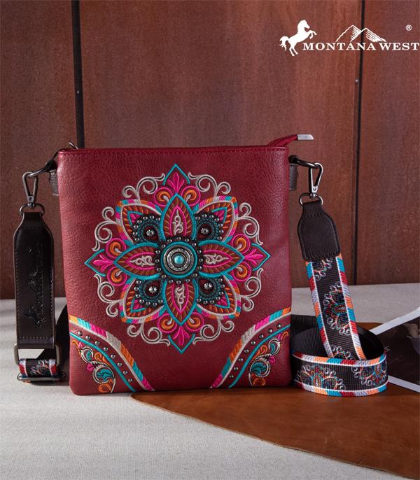 MONTANAWEST BAGS :: CROSSBODY BAGS :: Wholesale Montana West Mandala Crossbody Bag