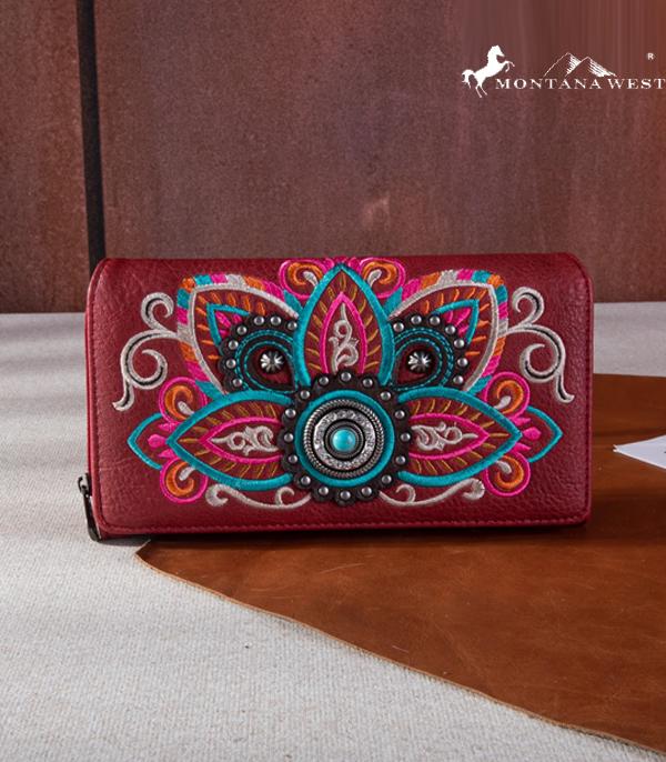 MONTANAWEST BAGS :: MENS WALLETS I SMALL ACCESSORIES :: Wholesale Montana West Mandala Collection Wallet