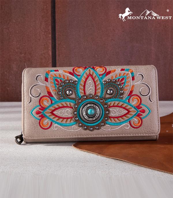 MONTANAWEST BAGS :: WALLETS I SMALL ACCESSORIES :: Wholesale Montana West Mandala Collection Wallet
