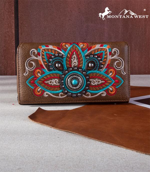 MONTANAWEST BAGS :: MENS WALLETS I SMALL ACCESSORIES :: Wholesale Montana West Mandala Collection Wallet