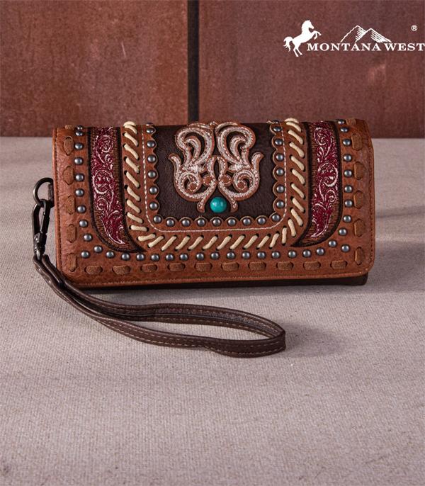 New Arrival :: Wholesale Montana West Embroidered Wallet