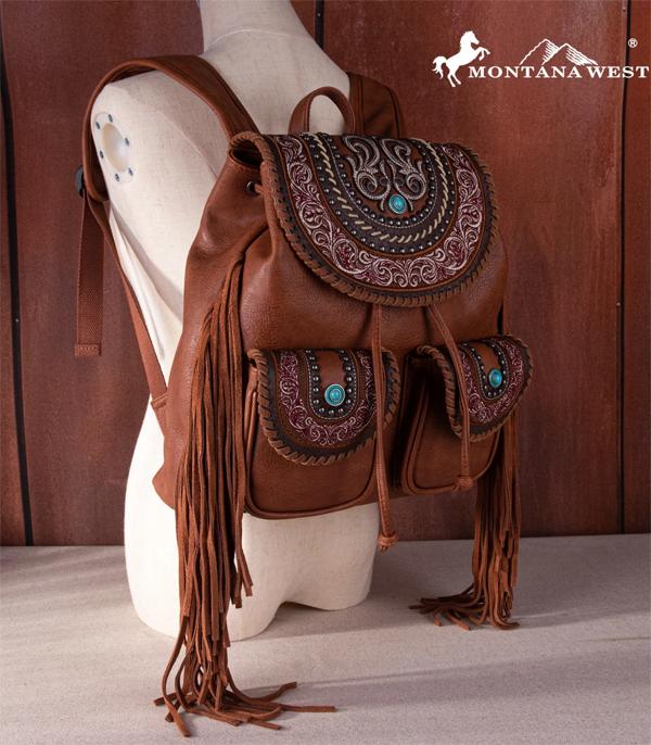 WHAT'S NEW :: Wholesale Montana West Fringe Backpack