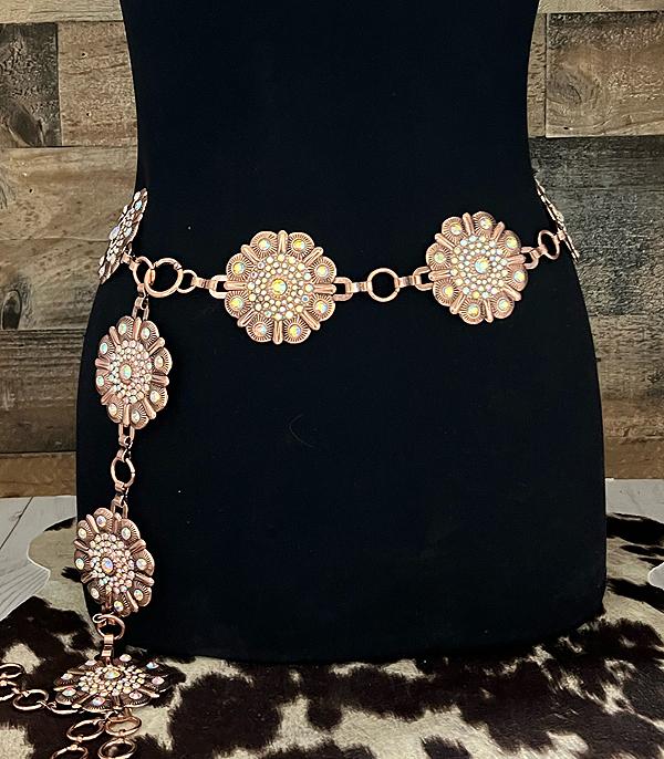 WHAT'S NEW :: Wholesale Western Rhinestone Concho Belt