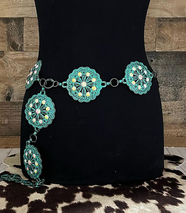 WHAT'S NEW :: Wholesale Western Rhinestone Concho Belt