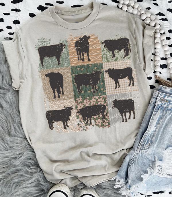 New Arrival :: Wholesale Vintage Cow Bella Canvas Tshirt