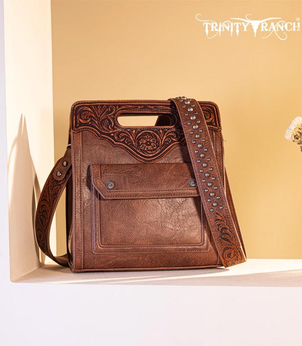 MONTANAWEST BAGS :: TRINITY RANCH BAGS :: Wholesale Trinity Ranch Tooled Concealed Carry Bag