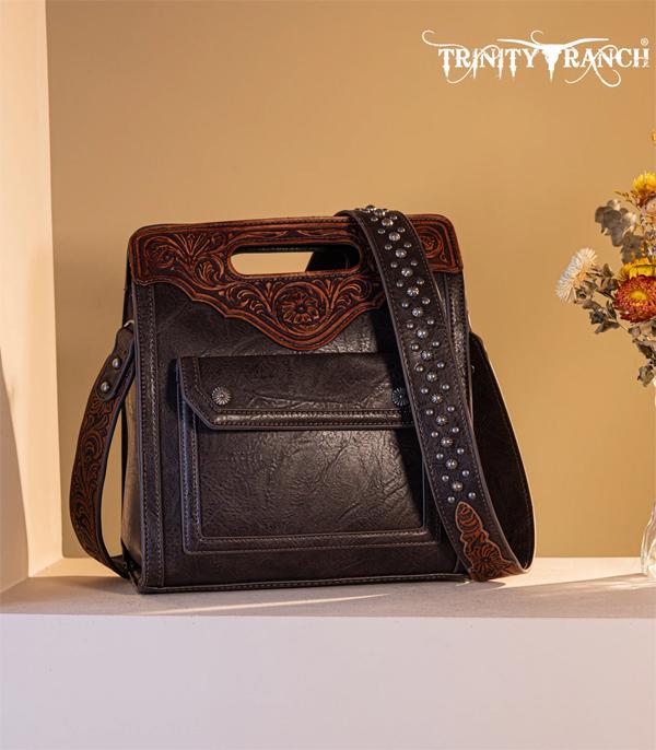 MONTANAWEST BAGS :: TRINITY RANCH BAGS :: Wholesale Trinity Ranch Tooled Concealed Carry Bag