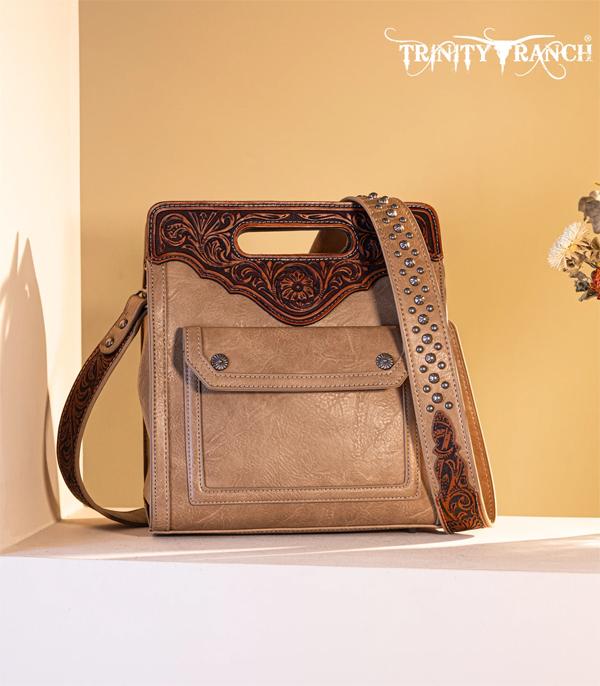 MONTANAWEST BAGS :: TRINITY RANCH BAGS :: Wholesale Trinity Ranch Tooled Concealed Carry Bag