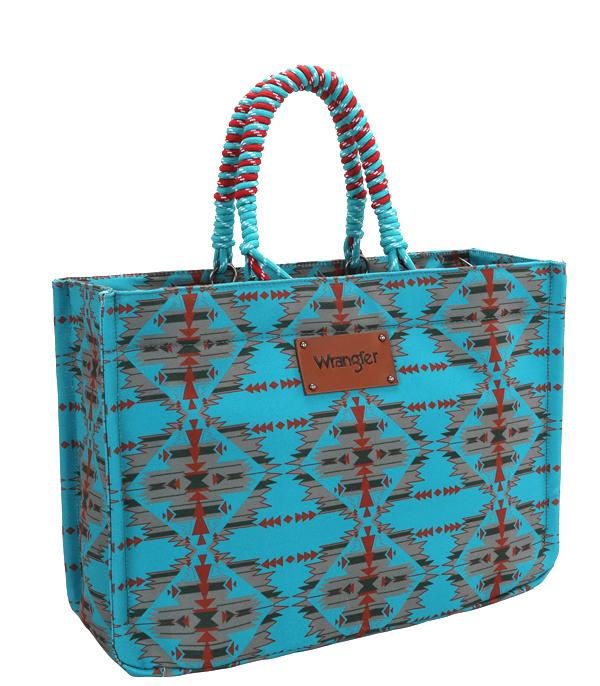 WHAT'S NEW :: Wholesale Wrangler Aztec Large Canvas Tote