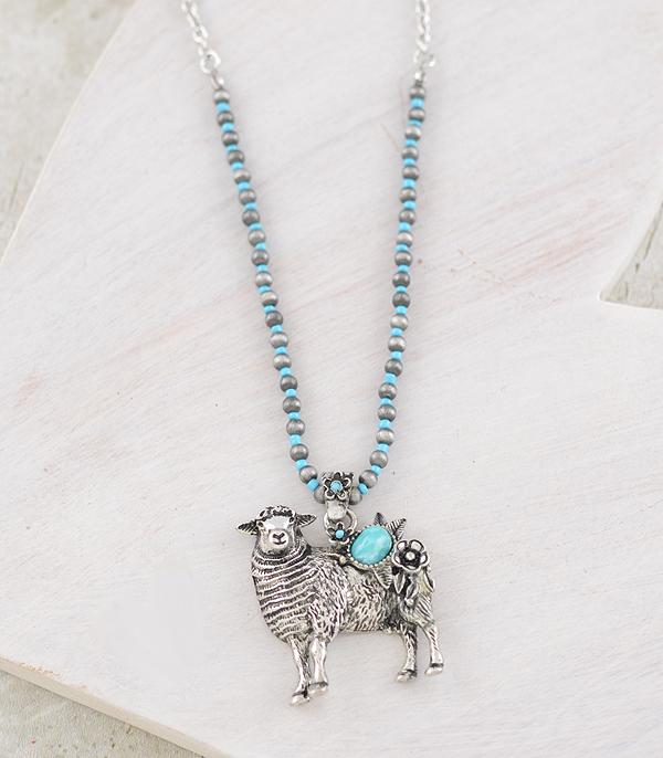 WHAT'S NEW :: Wholesale Farm Animal Sheep Pendant Necklace