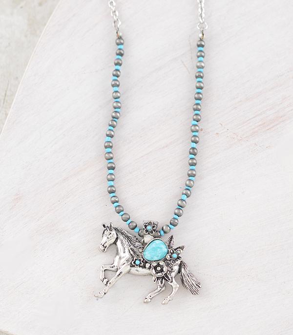 WHAT'S NEW :: Wholesale Western Horse Pendant Necklace