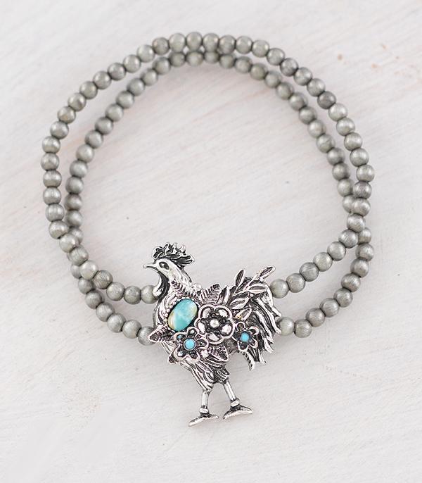WHAT'S NEW :: Wholesale Western Farm Animal Rooster Bracelet