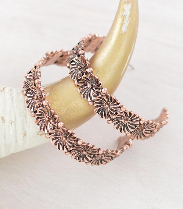 WHAT'S NEW :: Wholesale Tipi Brand Concho Hoop Earrings