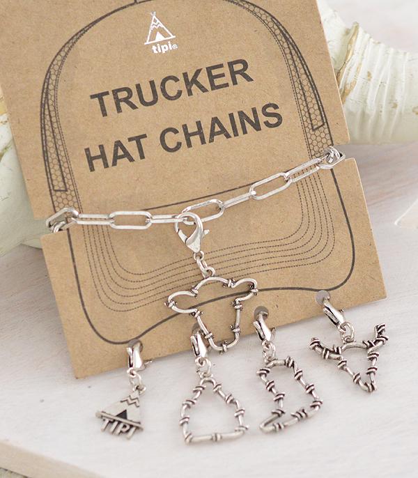 HATS I HAIR ACC :: HAT ACCESSORIES :: Wholesale Western Trucker Hat Chain