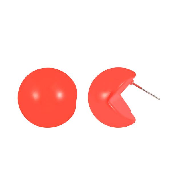 EARRINGS :: POST EARRINGS :: Wholesale Round Color Post Earrings