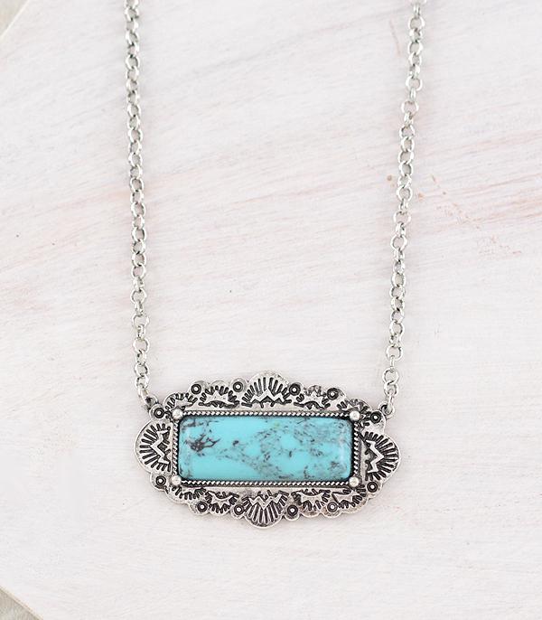 WHAT'S NEW :: Wholesale Western Turquoise Bar Necklace