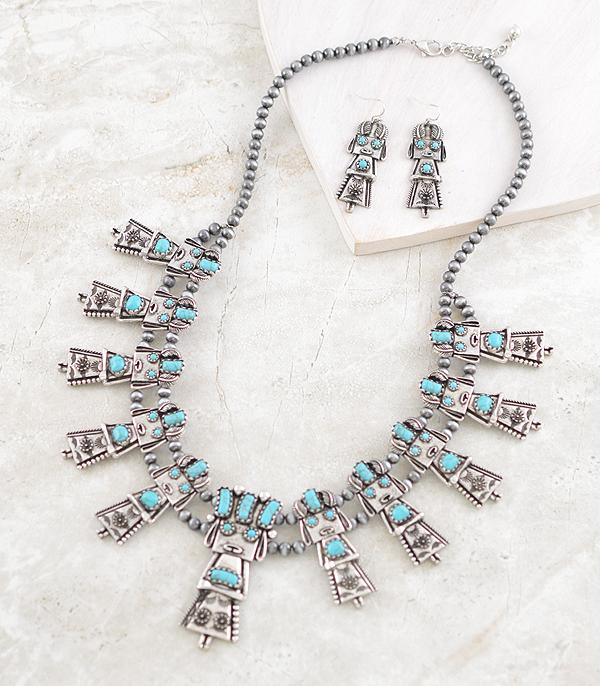 NECKLACES :: WESTERN TREND :: Wholesale Tipi Brand Western Necklace Set