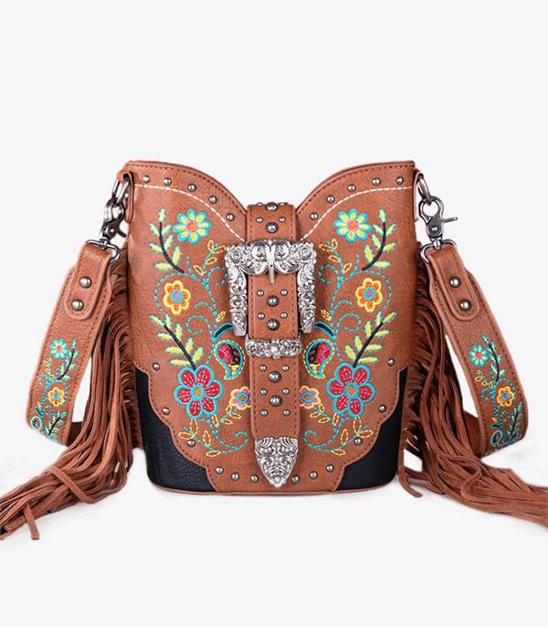 MONTANAWEST BAGS :: CROSSBODY BAGS :: Wholesale Montana West Buckle Crossbody Bag