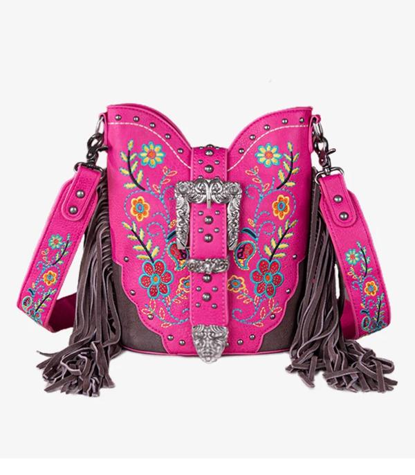 MONTANAWEST BAGS :: CROSSBODY BAGS :: Wholesale Montana West Buckle Crossbody Bag