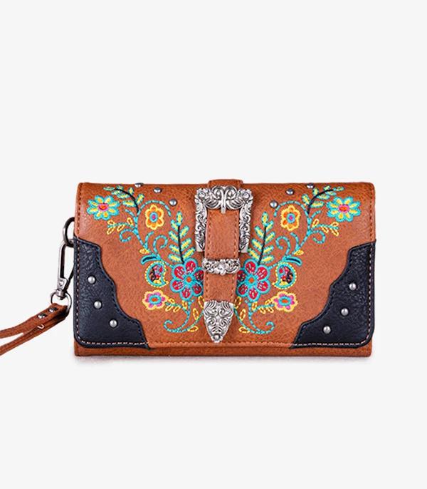 MONTANAWEST BAGS :: WALLETS I SMALL ACCESSORIES :: Wholesale Montana West Buckle Collection Wallet