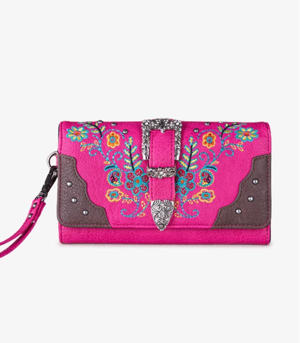 MONTANAWEST BAGS :: WALLETS I SMALL ACCESSORIES :: Wholesale Montana West Buckle Collection Wallet
