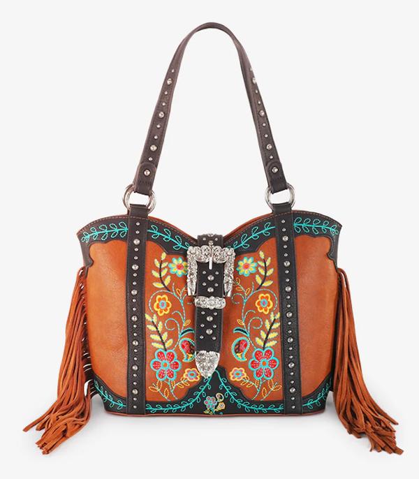MONTANAWEST BAGS :: WESTERN PURSES :: Wholesale Montana West Buckle Concealed Carry Tote