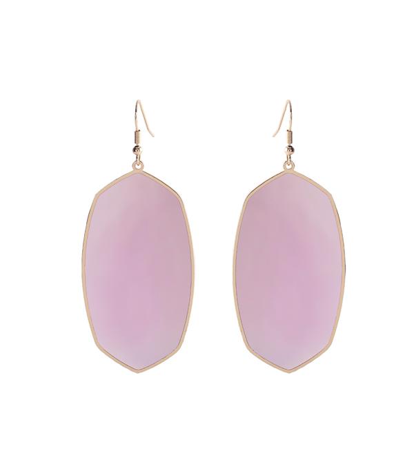 EARRINGS :: TRENDY EARRINGS :: Wholesale Trendy Translucent Color Earrings