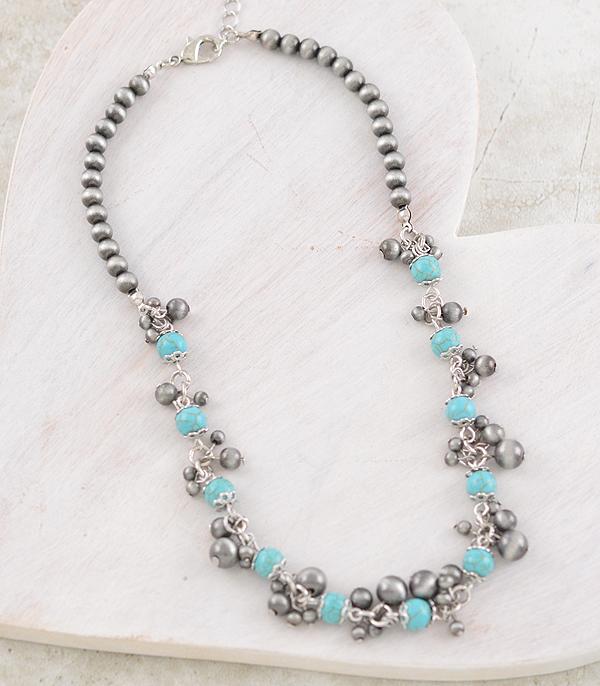 NECKLACES :: WESTERN TREND :: Wholesale Western Navajo Pearl Bead Necklace